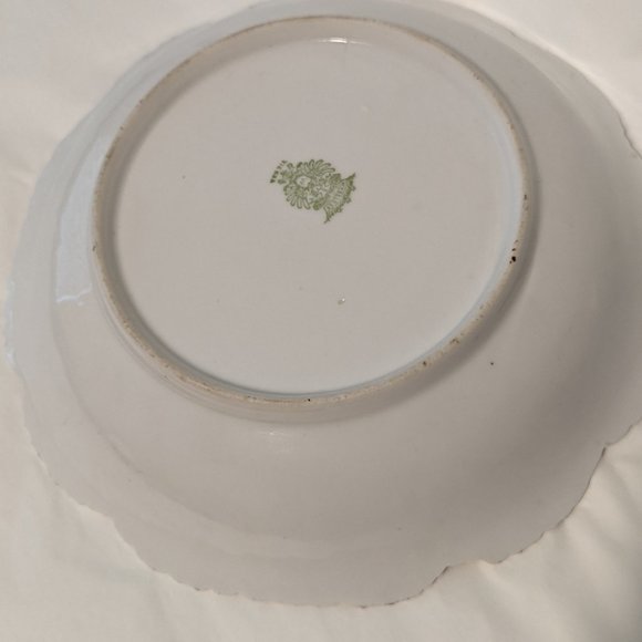 ANTIQUE BOWL MADE IN VIENNA AUSTRIA SERVING PLATE 1900s - Picture 7 of 11